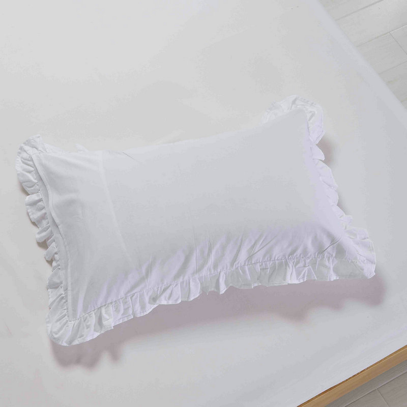 Bông trắng công chúa Hàn Quốc ren gối thêu phong bì đơn gối bao gồm một cặp sinh viên 48 74cm - Gối trường hợp gối nước