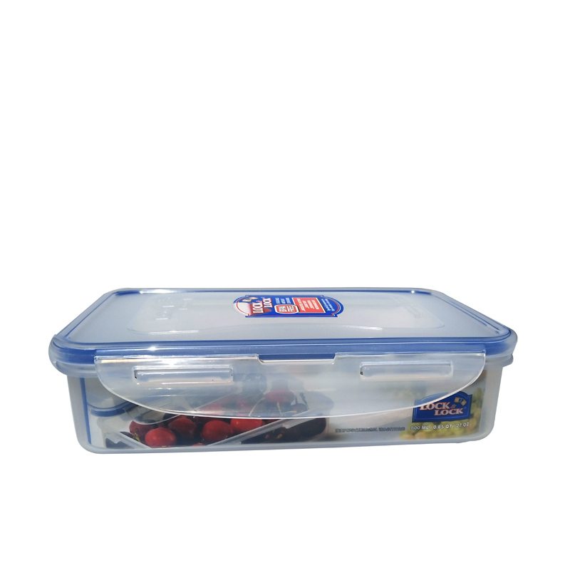 Music Buckle Legbuckle Refreshing box plastic dining box Lebuckle refreshing box Large capacity lunch box containing box HPL824 1 6L
