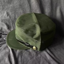 Original 90s martial arts canvas training hat mountain hat military green field hat visor baseball cap