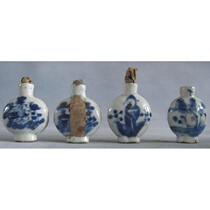 Hot selling antique Miscellaneous bags old antique ceramic ornaments collection old objects Qing Dynasty Lantern building green vase 4