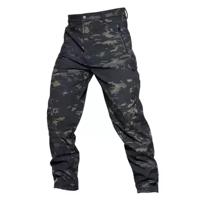 TAD Sharkskin stalker soft shell windproof and rainproof stormtrooper pants casual pants winter windproof and warm outdoor pants