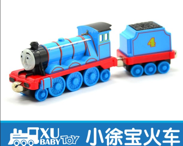 Alloy Magnetic Train No. 4 Gordon with carriage