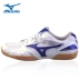 Trang web chính thức của MIZUNO Mizuno truy cập giày bóng bàn chính hãng 81GA143027 giày thể thao cho nam và nữ giày sneaker nữ trắng Giày bóng bàn