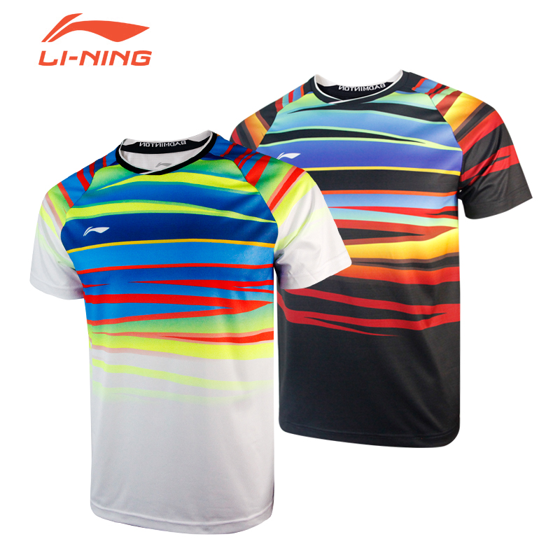 New Li Ning men and women's sports blouses badminton clothes speed dry world championships AAYM067 075062