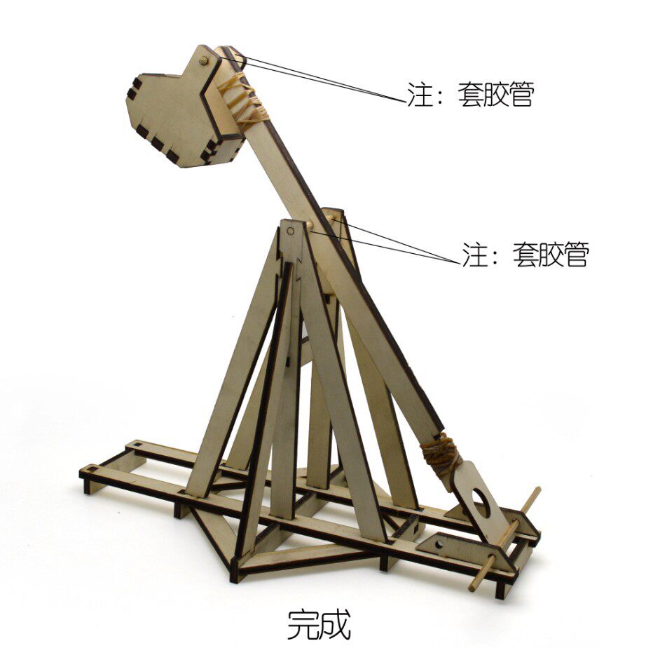 投石機科技小製作diy投石器科學實驗玩具科普教具器材小學科教