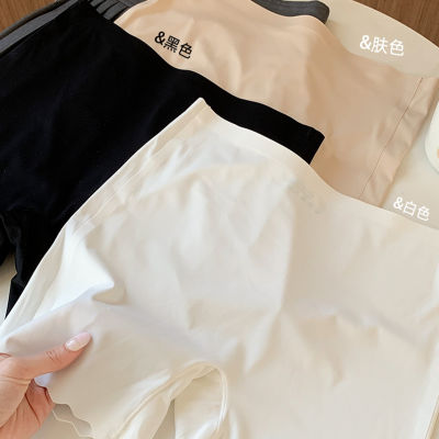 Sen Nu Tribe's simple anti-glare, seamless safety pants for women in summer 2026, multi-color, thin, wavy edge leggings