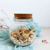 Натуральная раковина Желания бутылочки пляжная раковина заживление бутылочных бутылок - морская бутылка стеклянная бутылка, украшения украшения, украшения