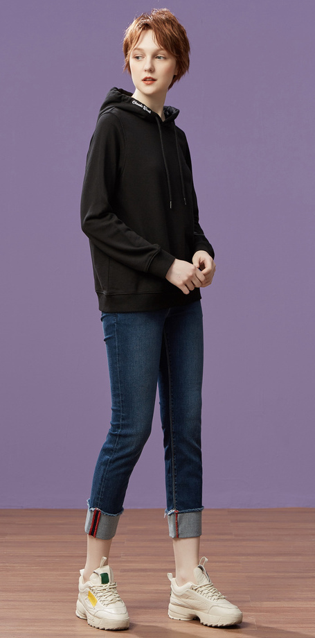 Sweatshirt femme METERS BONWE  METERSBONWE en Coton - Ref 3216763 Image 15