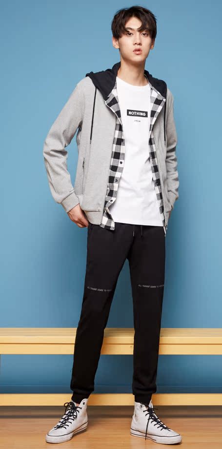 Sweatshirt homme METERS BONWE  METERSBONWE en Coton - Ref 3128413 Image 15