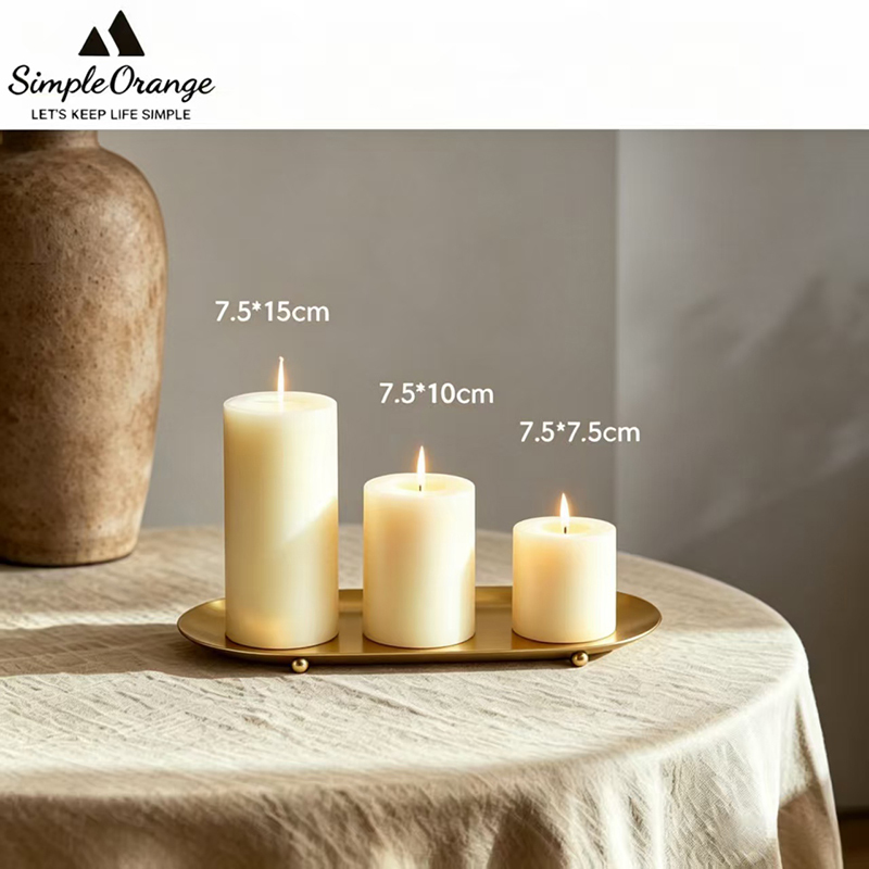 Classic European-Style Smokeless Ivory White Candles for Home Romantic Candlelight Atmosphere Candles for Birthdays, Weddings, and Church Use Classic European-Style Smokeless Ivory White Candles for Home Romantic Candlelight Atmosphere Candles for Birthdays, Weddings, and Church Use