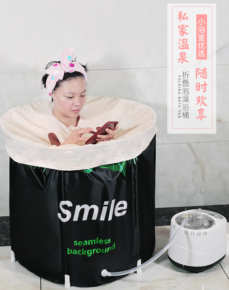 Sweat steam bath bucket home sauna steam bath box pregnant women confinement disease detoxification dehumidification fumigation evaporation sweat sterilization