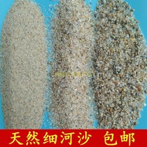 Natural fine river sand fleshy planting sand plant paving with soil fish tank turtle hibernate fine sand for egg production