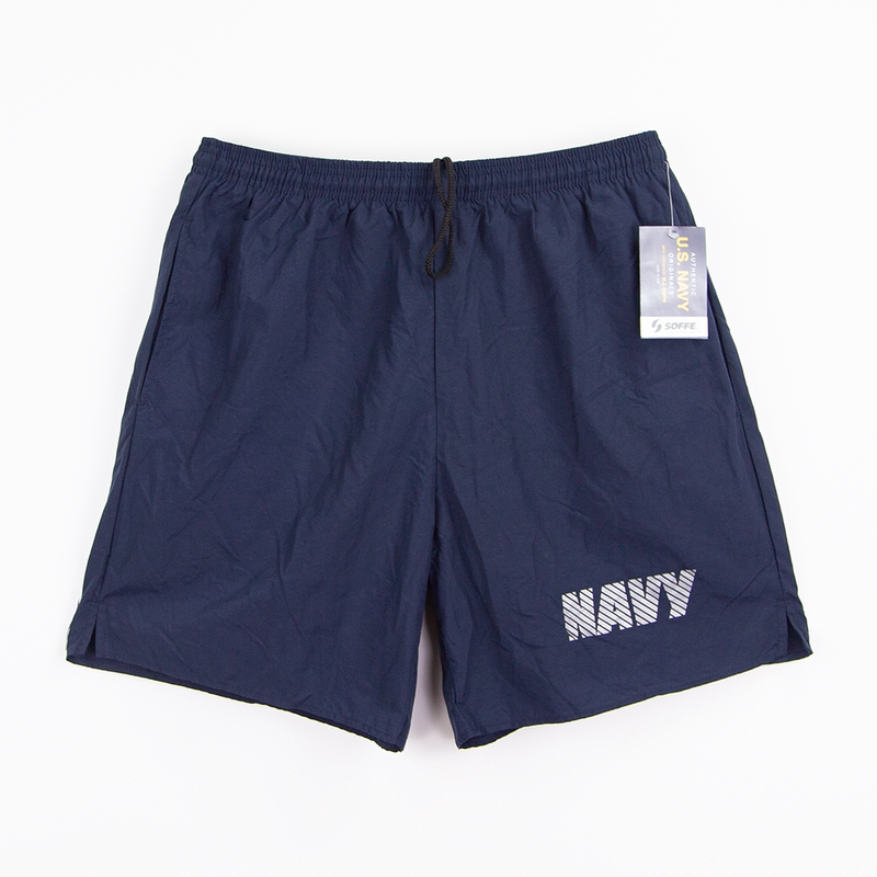 American-Made Soffe Navy Sports Fitness Training Pt Shorts