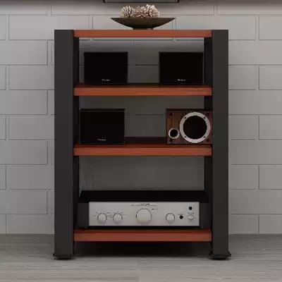 Power amplifier cabinet Power amplifier rack Power amplifier cabinet audio rack 234-layer audio equipment rack Solid wood KTV metal iron theater