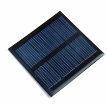 5 5V 6W 0 6W solar panel polycrystalline drop rubber plate DIY solar charger 65 * 55MM