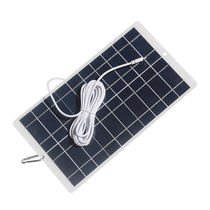 10W5V Solar Panel Mobile Phone Charger Doorbell Surveillance Camera Low Power Security Monitoring Type-C