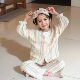 2025 ເດັກຍິງໃຫມ່ lace pajamas ເຄື່ອງນຸ່ງຫົ່ມເຮືອນ