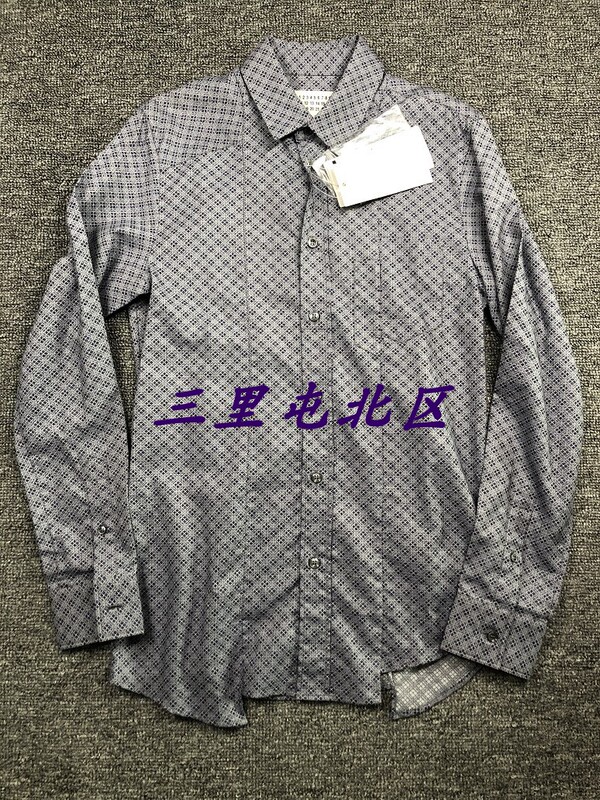 Sanlitun North District [in Stock] Maison Margiela Mmm Size 10 Main Line Men's Slim Fit Shirt