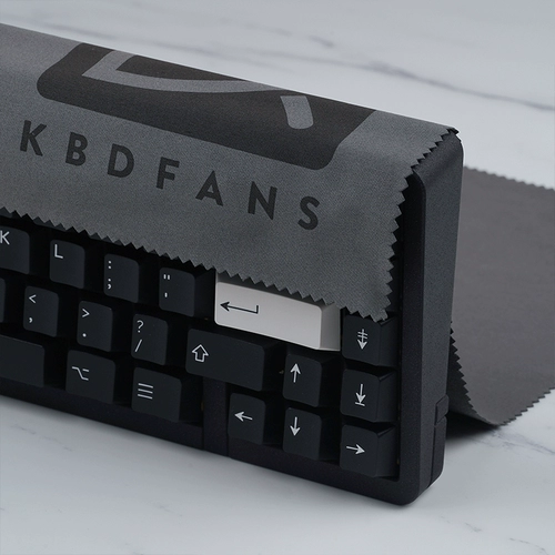 KBDFANS Индивидуальная механическая клавишная пыль -защищенная ткань Объем PVD с тяжелым весом