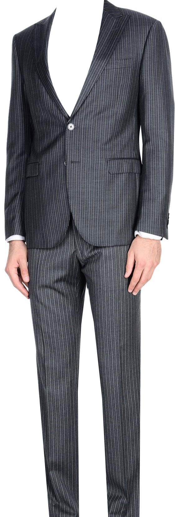 Giá công khai 17700 dòng cao cấp đầu tiên LARDINI 19 mùa xuân và mùa hè jacquard len thủ công phù hợp với mỏng - Suit phù hợp áo phông nam