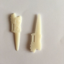 Carved auspicious cloud plastic Besko mounting material hand-rolled bone Bessie beef bone stick hand-rolled Bessie