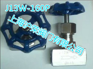 J13W-160P stainless steel threaded needle valve High pressure stop valve DN6-DN50