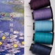 Monet Water Lily Color 5 Rolls/Set 32-1405-3631-598-1389