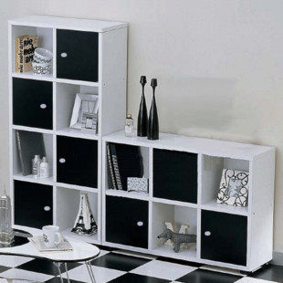 Simple modern bookcase simple bookshelf shelf cabinet free combination children's locker solid wood bookcase special offer