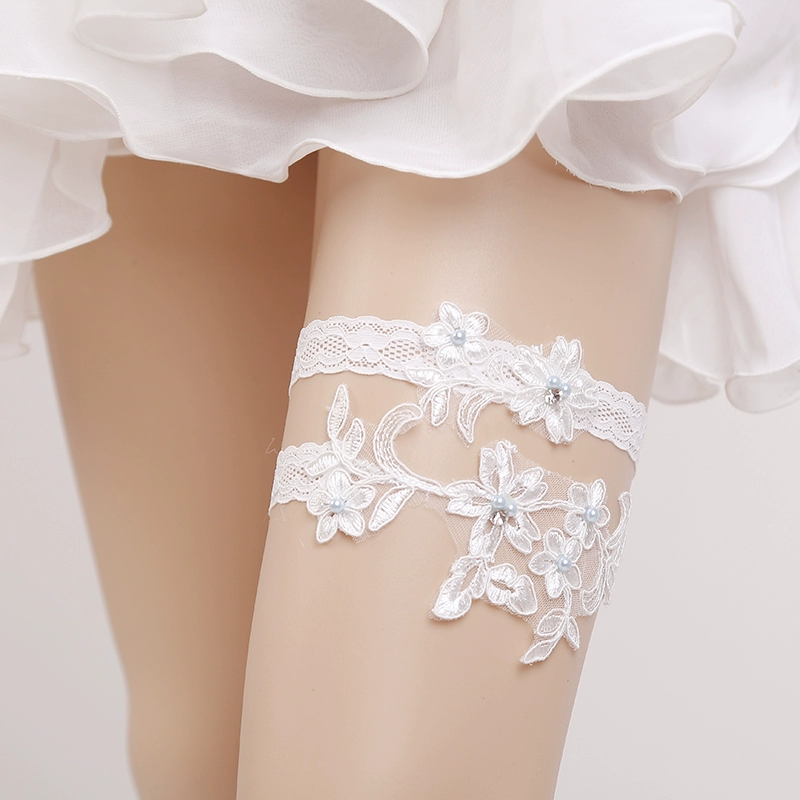 Handmade Handmade Garter Garter Ren Princess Đùi nhẫn Sexy Legs Amazon Hot kẹp giữ tất chân cho nữ