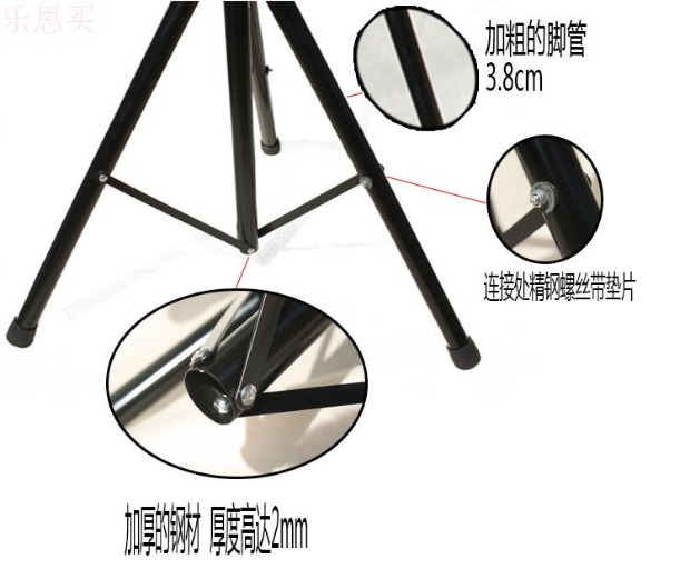 Dày tất cả kim loại chiếu giá khung máy chiếu chân máy kệ sàn kệ với nền tảng đám mây phổ quát - Phụ kiện máy chiếu màn chiếu 200 inch