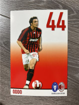 Odore Official Card White Card AC Milan 2007-2008 season Italy 2006 World Cup