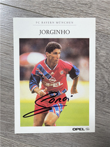 Jürgenho Autographed Official Card Bayern Munich Bundesliga Bayern Twenty Years Old Card