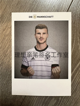 Werner White Card Official Card DFB2020 2021 German Football Association World Cup European Cup