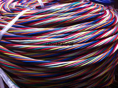 Wire, cable, second-hand old wire stripping cable 16-core 0 75 square control line signal line