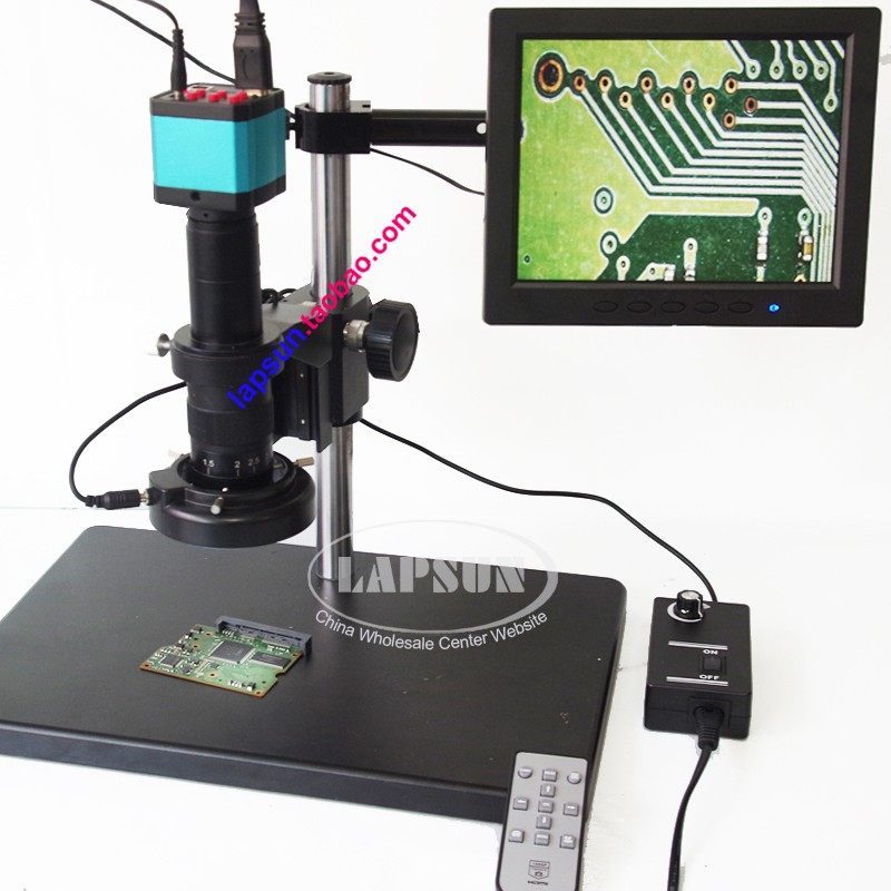 HDMI USB 14 Megapixel Industrial Electronics Digital Microscope Insert Card Storage Pro Lens