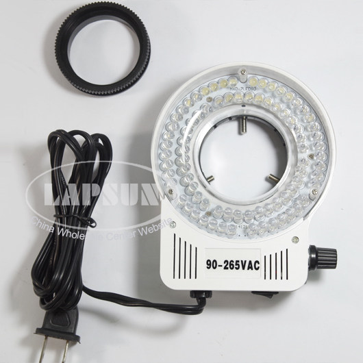 80 white LED microscope light source light source body vision electron microscope UV UV circular lamp without movie lamp