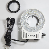 80 white light LED microscope light source lamp source body view electron microscope adjustable ring lamp No shadow lamp