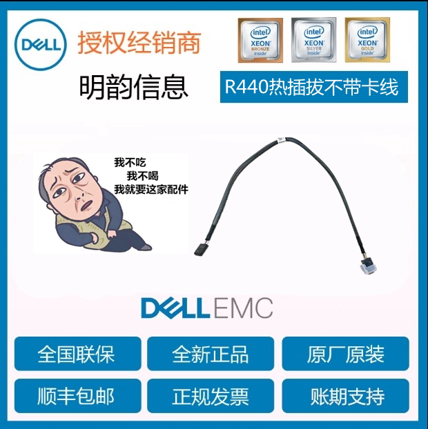 Dell Dell Dell R440 server hot-swappable SATA line without RAID card private GPPHP spot