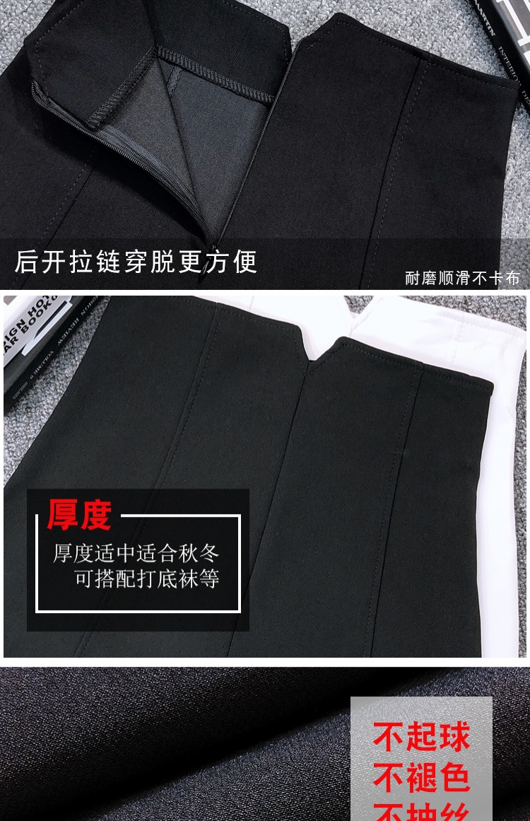 Mùa đông 2018 phiên bản Hàn Quốc của quần dài Một từ quần short ống rộng dành cho nữ quần cạp cao cạp cao Quần skinny mỏng bên ngoài mặc quần ống rộng quần sooc bò nữ
