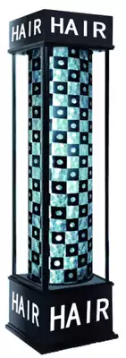 Beauty Salon Supplies hair salon flag go light box and welfare, the mechanism of pi shop turn lights factory direct hair turn lights