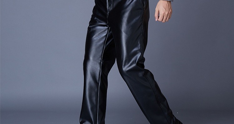 Pantalon cuir homme en vrac PU pour hiver - Ref 1487445 Image 26