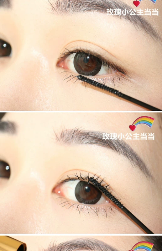 Miễn phí vận chuyển 2.5mm siêu mịn bàn chải nhỏ chải mascara dày mỏng không thấm nước và mồ hôi các chi tiết bàn chải màu đen - Kem Mascara / Revitalash