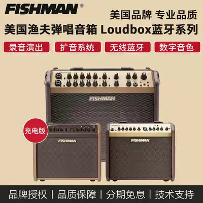 FISHMAN FISHERMAN LOUDBOX MINI ELECTRIC box Acoustic acoustic guitar playing and singing speaker Bluetooth Outdoor charging 60W