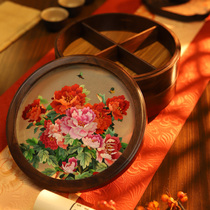 Suzhou embroidery solid wood candy box jewelry box retro national style home wedding Mid-Autumn Festival gifts craft gifts for foreigners