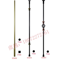 Modern Jane Europe wrought stair handrail column iron column Villa guardrail modern villa iron column