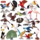 Children's toys solid simulation animal model set bird eagle parrot peacock flamingo science and education awareness