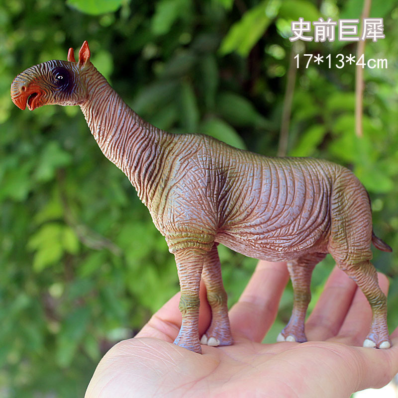 Children's Toy Realistic Animal Model Ancient Giant Rhinoceros Solid Figurine Early Education Cognitive Learning Mammoth Thunderbird Children's Toy Realistic Animal Model Ancient Giant Rhinoceros Solid Figurine Early Education Cognitive Learning Mammoth Thunderbird