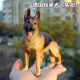 Children's Toy Animal Model German Shepherd Doll Boy Big Wolf Dog Plastic Simulation Dog Ornament Casro Dog Figurine