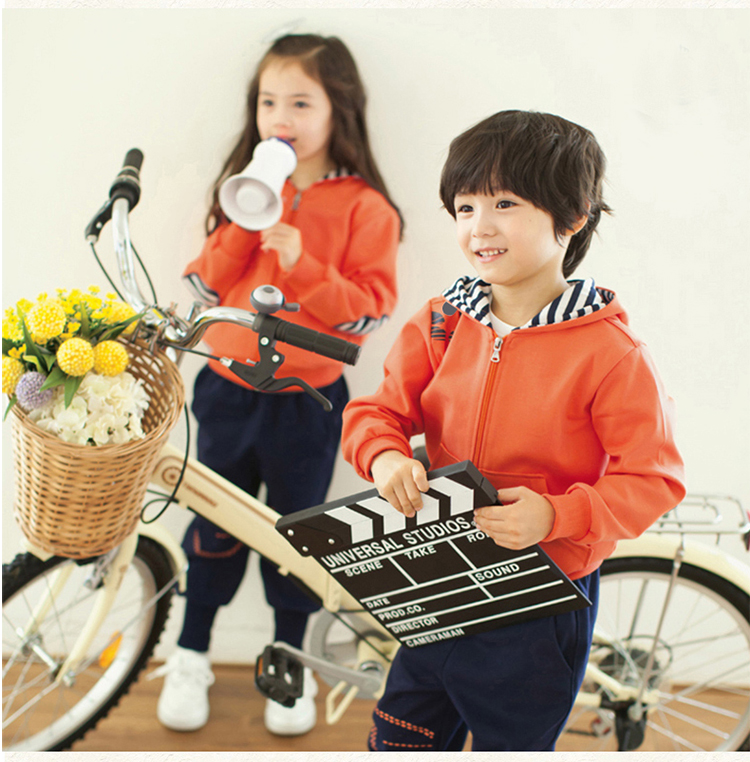 Quần áo trẻ em mẫu giáo mùa xuân và mùa thu cotton trẻ em đồng phục học sinh Anh phù hợp với thể thao lớp tiểu học đồ bộ bé trai