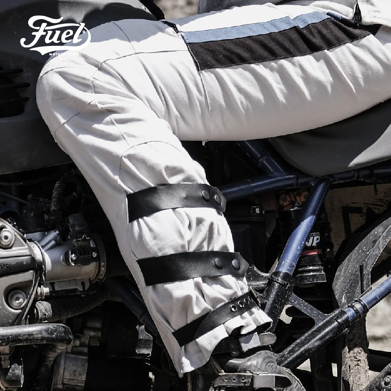 (FUEL) Spain imported windproof waterproof breathable retro riding pants belt protective gear off-road rally car